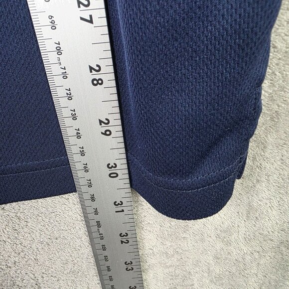 Mens Nike Fit Yankees Navy Polo Shirt Short Sleeve Polyester Athletic Size XXL - Picture 8 of 9